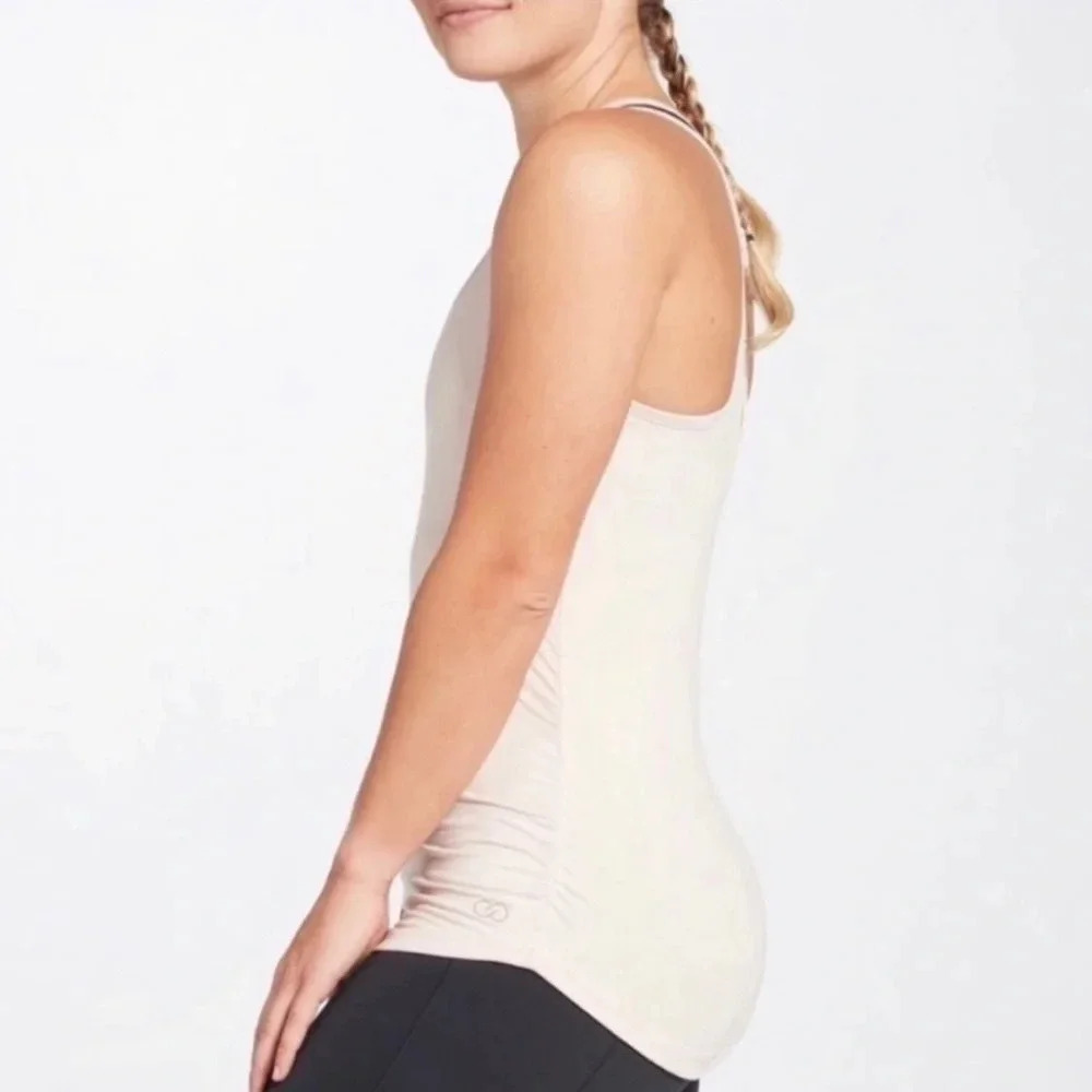 Calia by Carrie Underwood Flow Double Strap Keyhole Tank Top